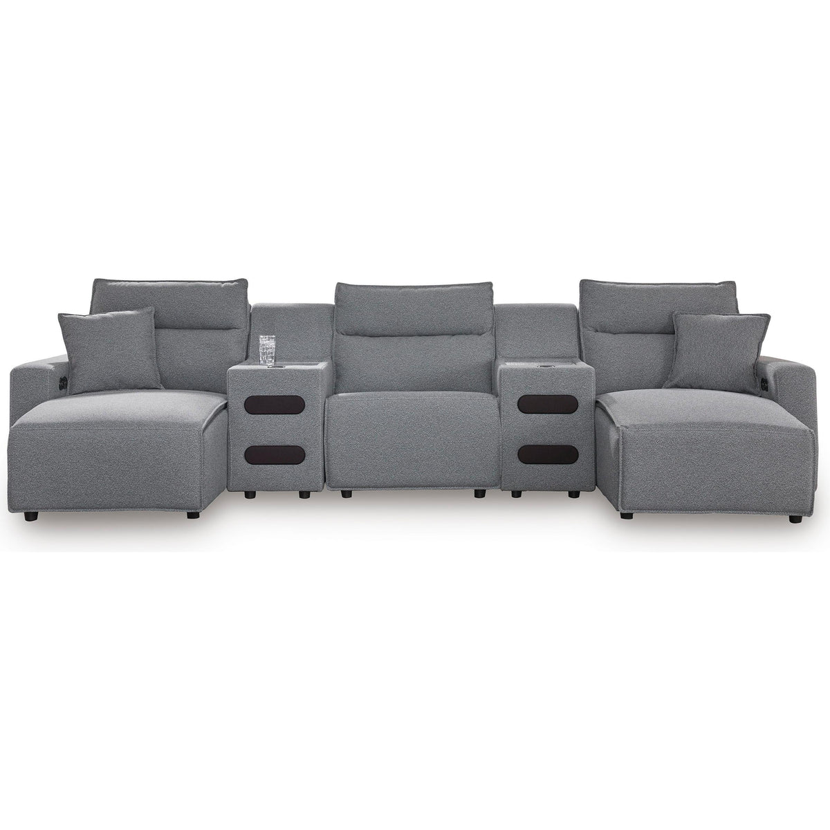  Signature Design by Ashley Modmax 65906S15 5 pc Power Reclining Sectional with Chaise IMAGE 1