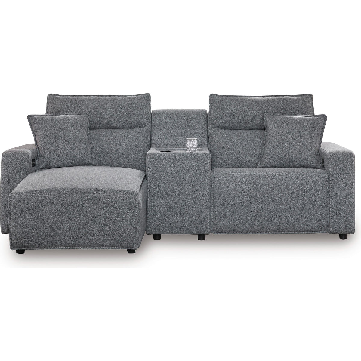  Signature Design by Ashley Modmax 65906S17 3 pc Power Reclining Sectional with Chaise IMAGE 1