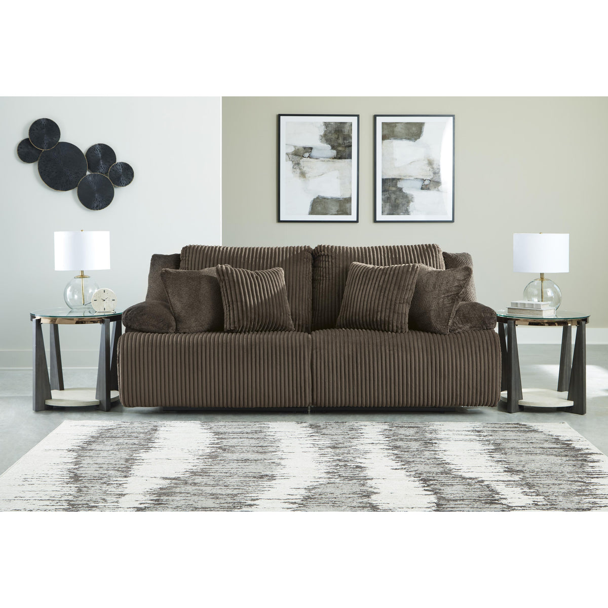  Signature Design by Ashley Top Tier 92705S9 2 pc Sectional Loveseat IMAGE 2