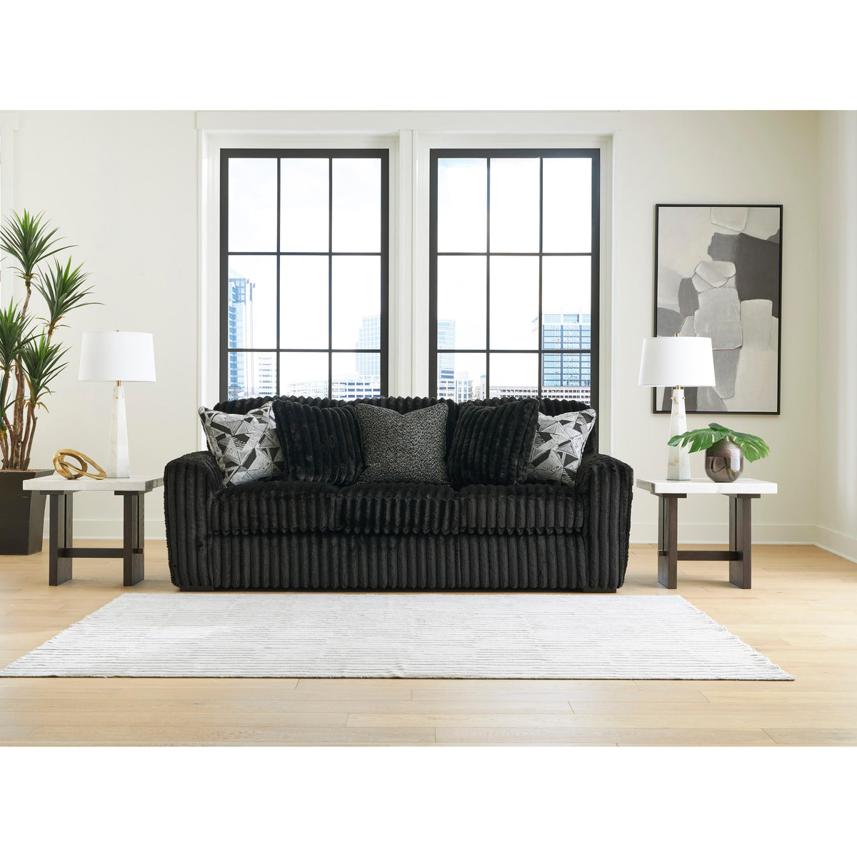  Signature Design by Ashley Midnight-Madness 9810338 Sofa IMAGE 4