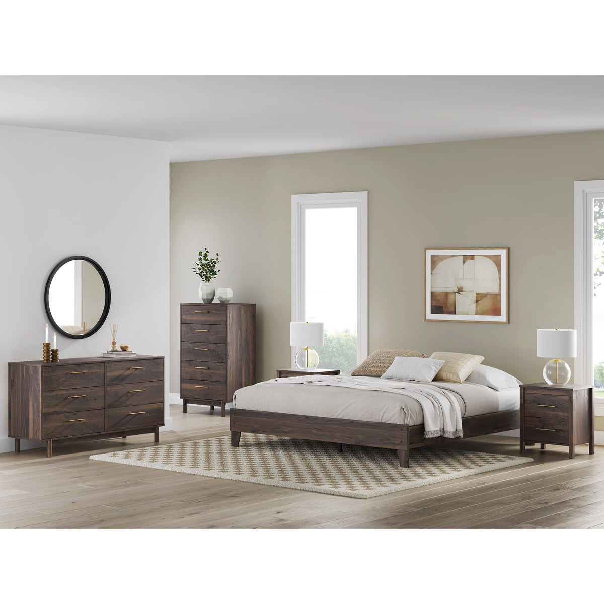  Signature Design by Ashley Calverson EB3660-292 Two Drawer Night Stand IMAGE 7