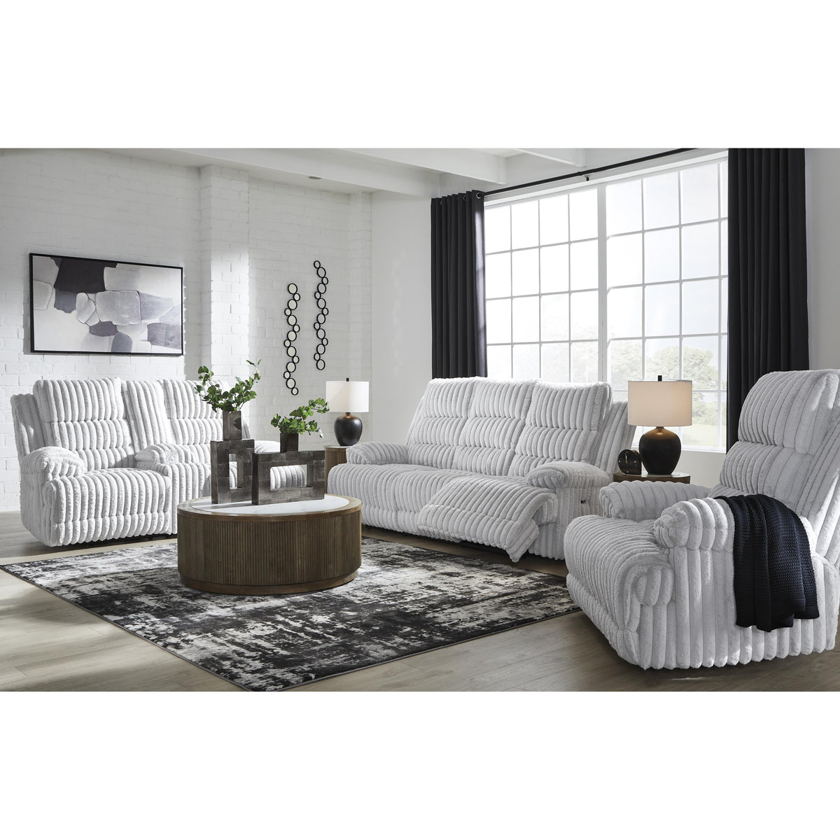  Signature Design by Ashley Rhines Falls PC4280406 Zero Wall Recliner IMAGE 8