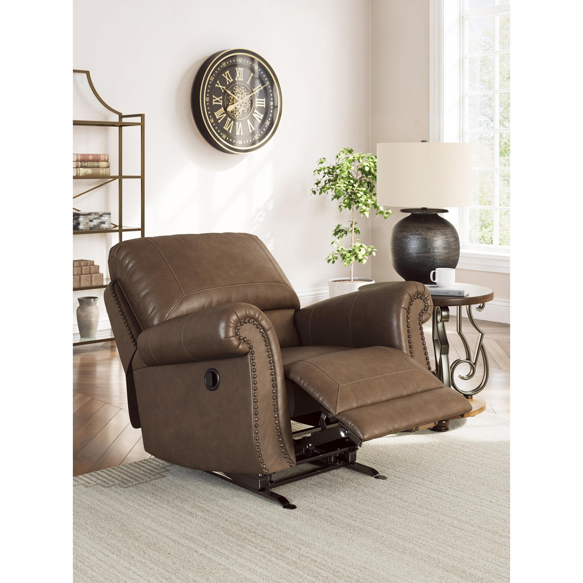  Signature Design by Ashley Chasemore PC5590261 Swivel Glider Recliner IMAGE 8