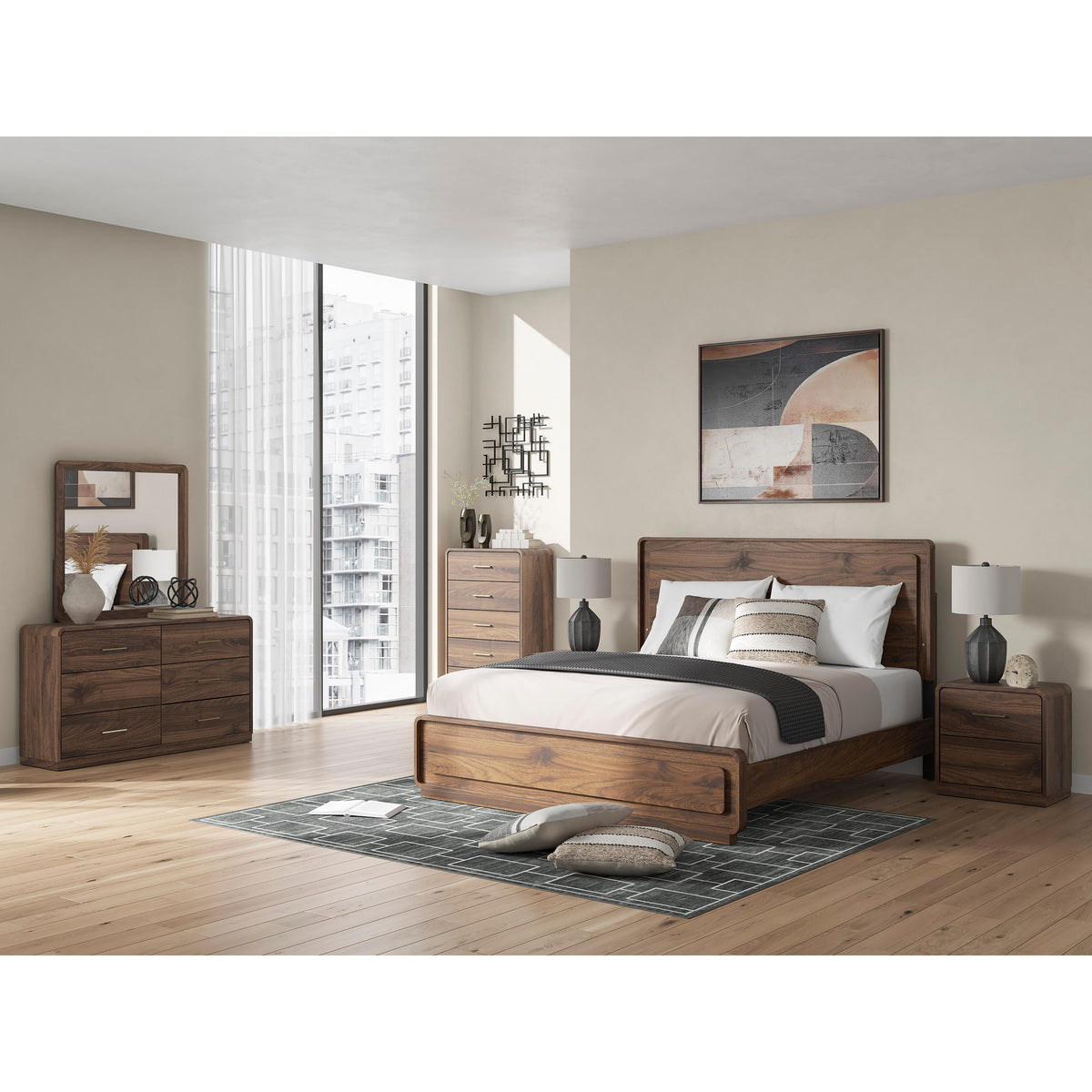  Signature Design by Ashley Fortlorn PCB386B2 Queen Panel Bed IMAGE 3
