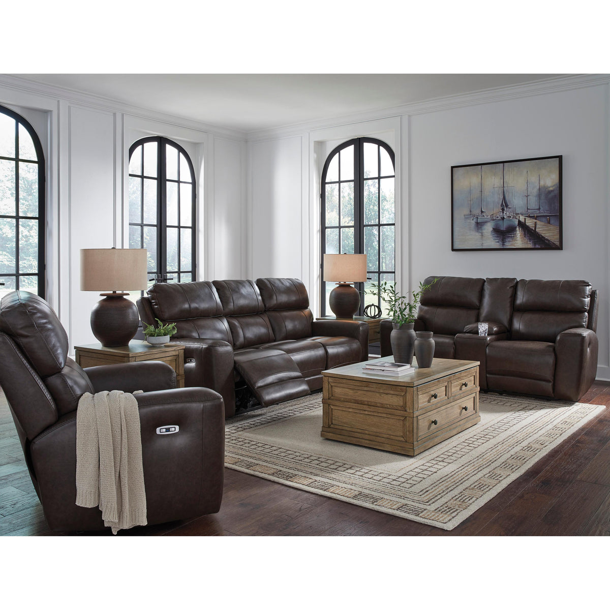  Signature Design by Ashley Crossplex PCU6450613 Power Recliner with Adjustable Headrest IMAGE 11