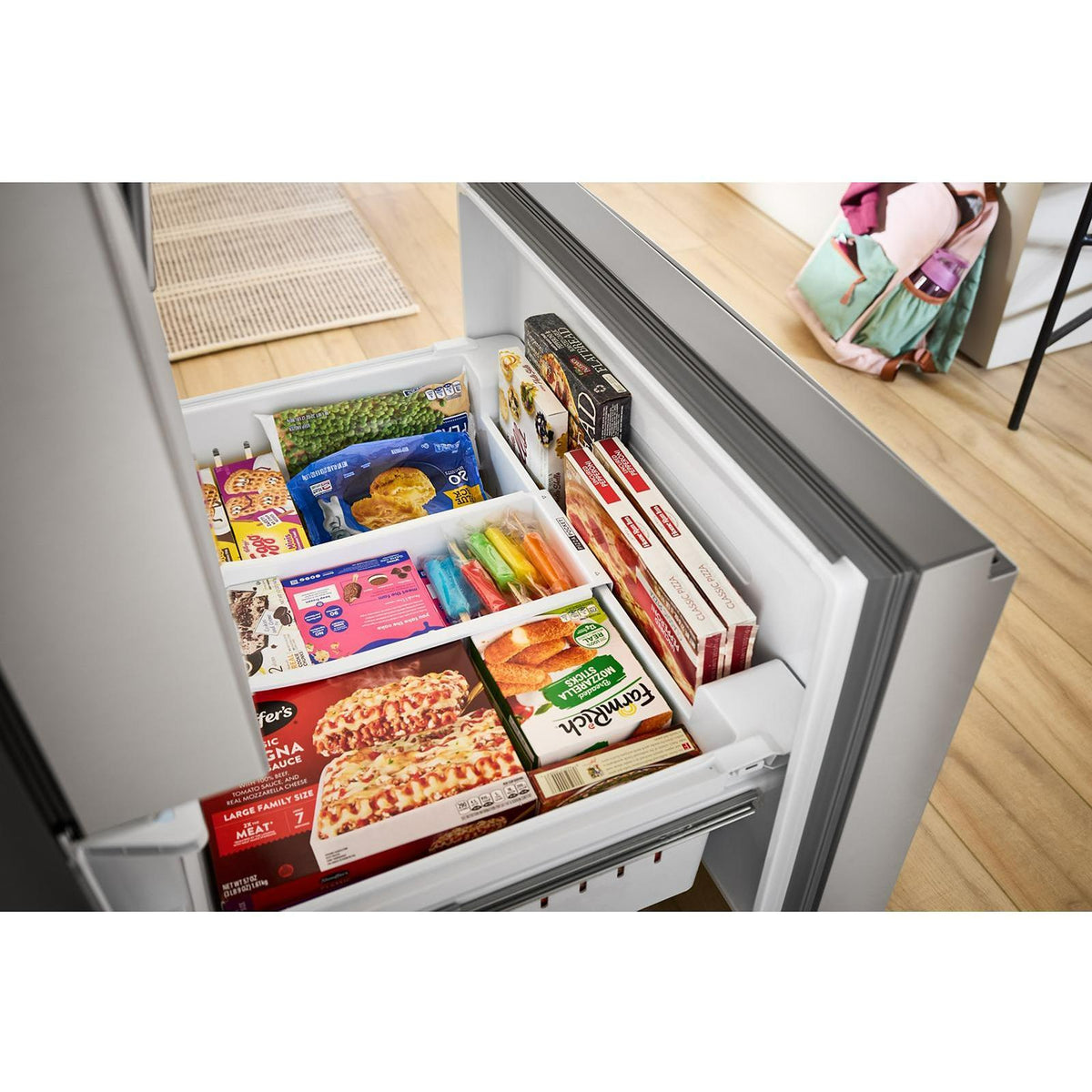  Whirlpool 36-inch, 31 cu. ft. Freestanding French 3- Door Refrigerator with Internal Water Dispenser WRFF3336SZ IMAGE 13