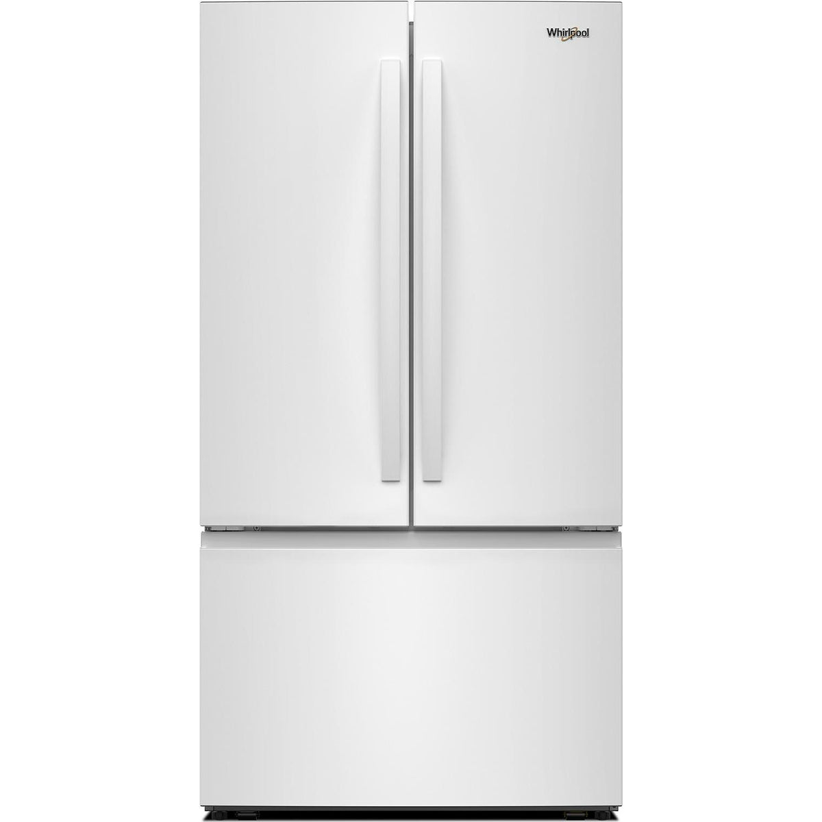  Whirlpool 36-inch, 31 cu. ft. Freestanding French 3- Door Refrigerator with Internal Water Dispenser WRFF3336SW IMAGE 1