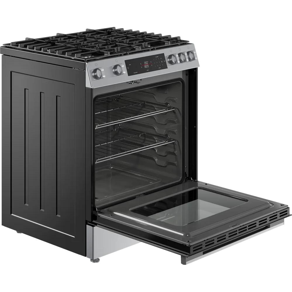  Bosch 30-inch Slide-in Gas Range with Convection Technology HGF1050MUC IMAGE 6
