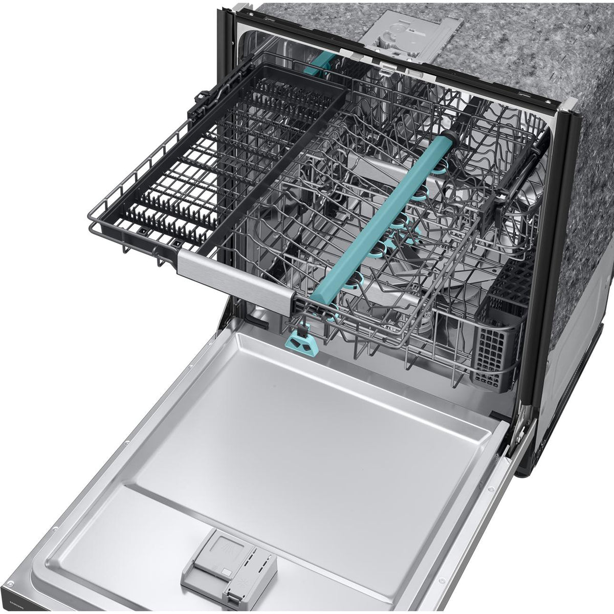  Samsung Bespoke Built-In Dishwasher with Third Rack and AI Wash DW90F89P0USRAA IMAGE 7