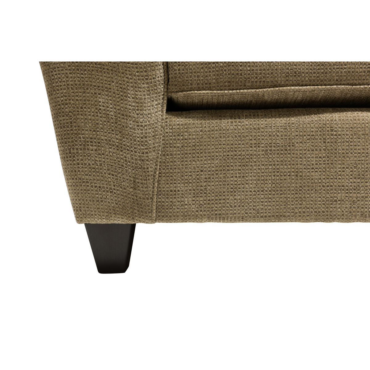  Minhas Furniture Stationary Fabric Sofa 1075 Sofa - Captive Brownstone IMAGE 5