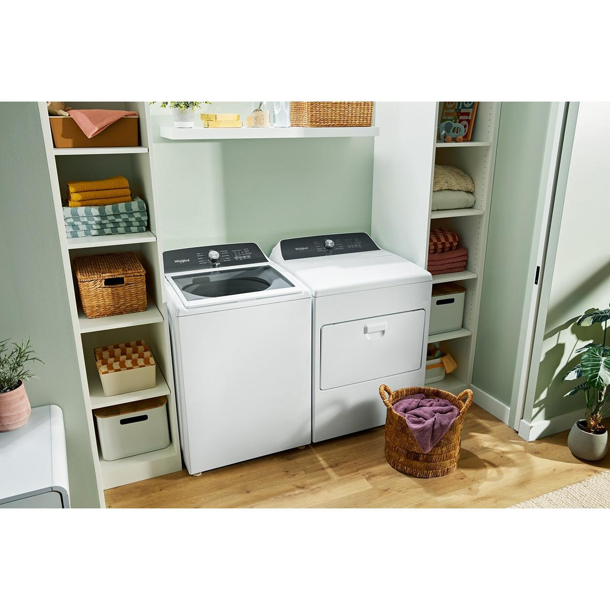  Whirlpool 5.2 cu. ft. Top Loading Washer with Built-in Faucet WTW5025SW IMAGE 7