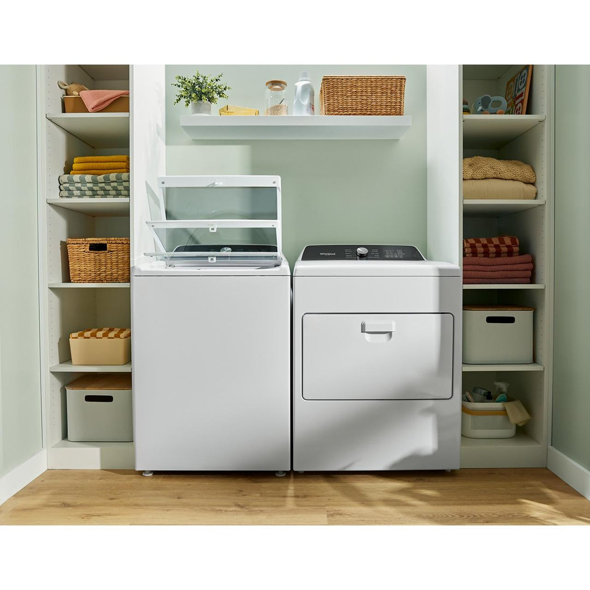  Whirlpool 5.2 cu. ft. Top Loading Washer with Built-in Faucet WTW5025SW IMAGE 8