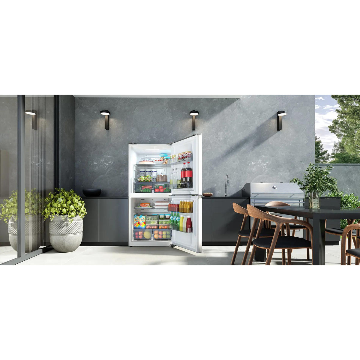  Midea 20.0 cu. ft. 50/50 Flex Convertible Refrigerator/Freezer MRU21C7BWW IMAGE 7