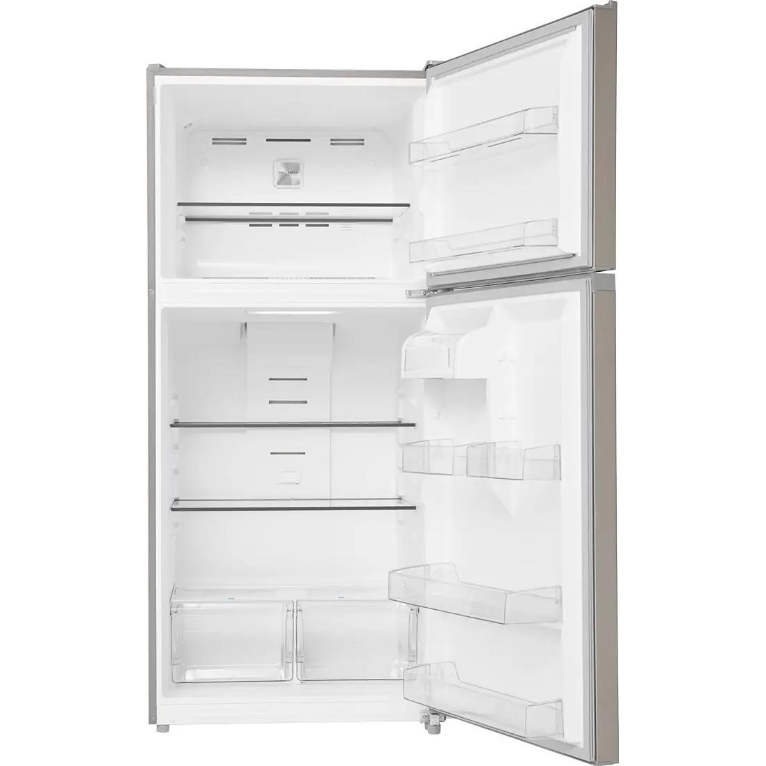  Midea 20.5 cu. ft. Freestanding Top Freezer Refrigerator MRT21D2BST IMAGE 3