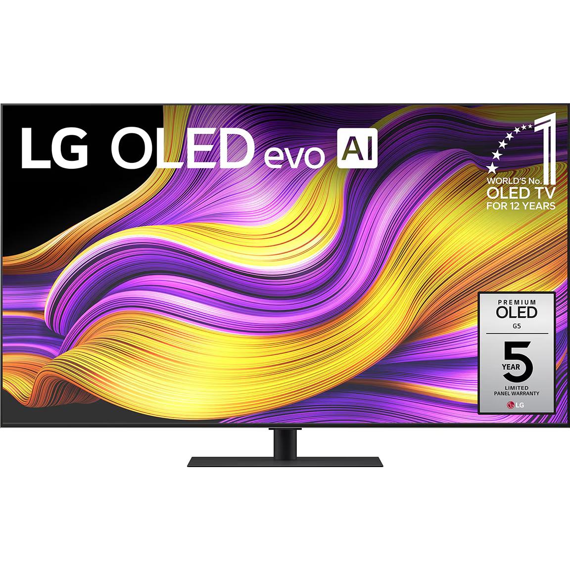 LG 65-inch OLED evo AI G5 4K Smart TV OLED65G5SUB IMAGE 1
