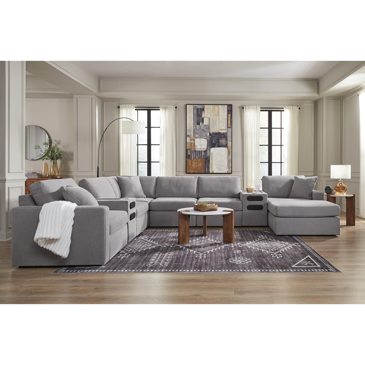  Signature Design by Ashley Modmax 9210417 RAF Corner Chaise IMAGE 9