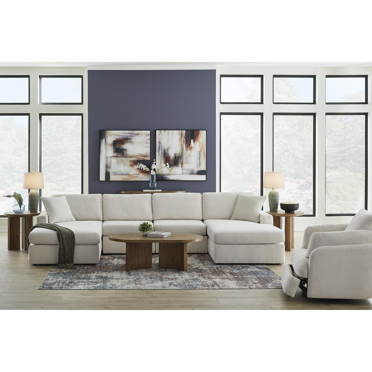  Signature Design by Ashley Modmax 9210317 RAF Corner Chaise IMAGE 9