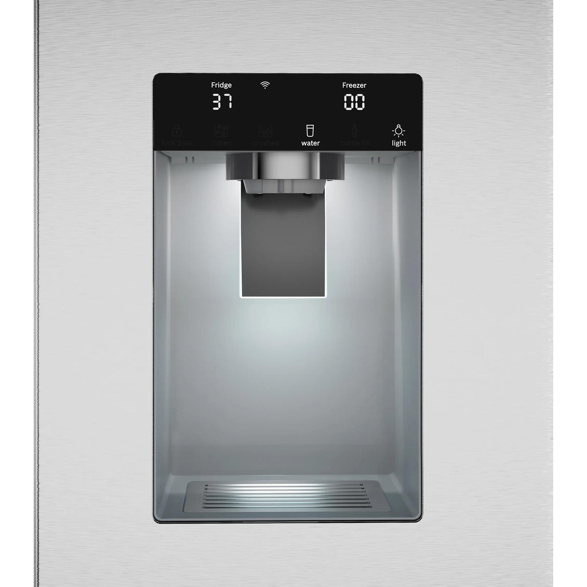  Bosch 36-inch, 21.6 cu. ft. Counter-Depth  French 3-Door Refrigerator with Water and Ice Dispensing System B36CD52SNS IMAGE 6