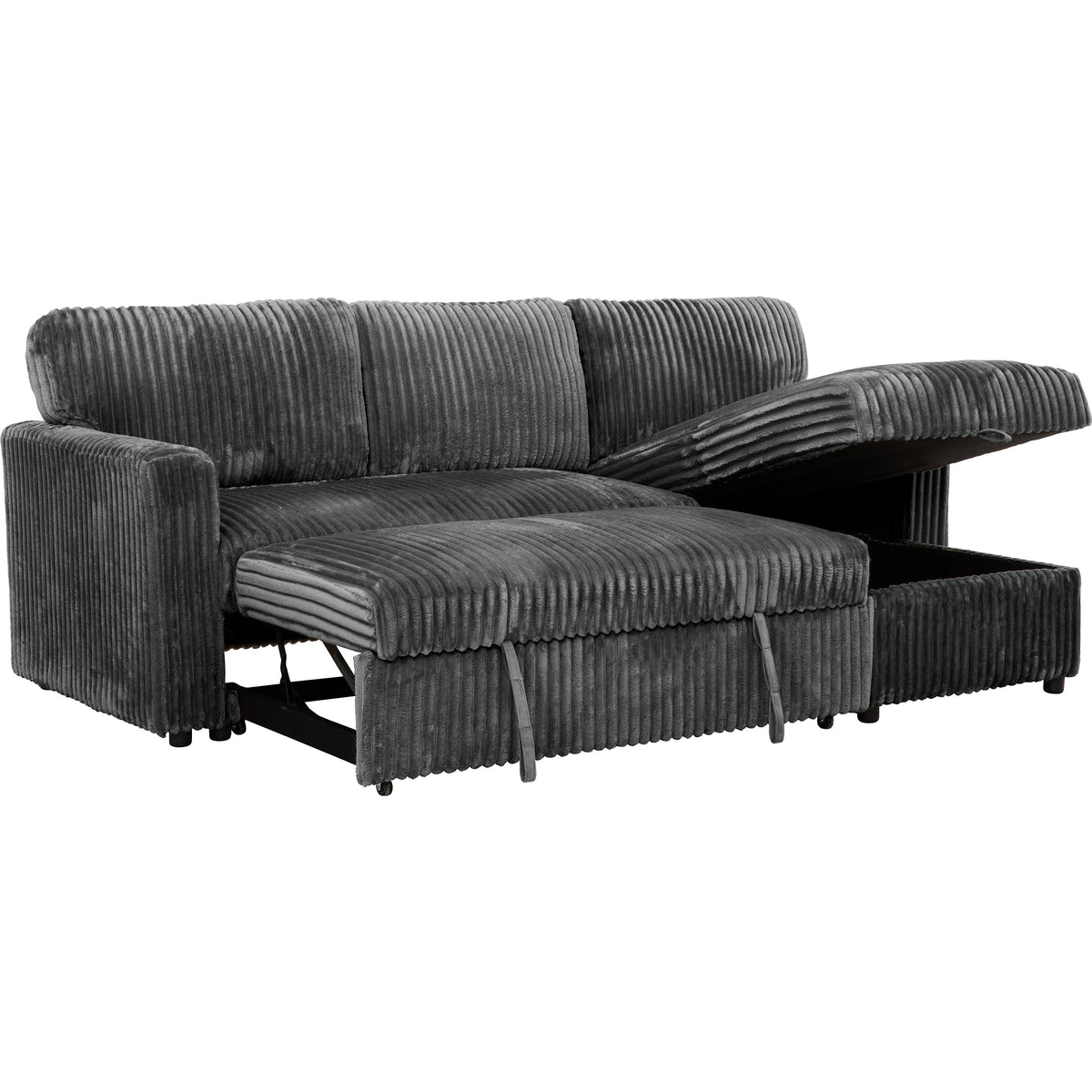  Primo International Arabella Sofabed - Opulence Dark Grey IMAGE 2