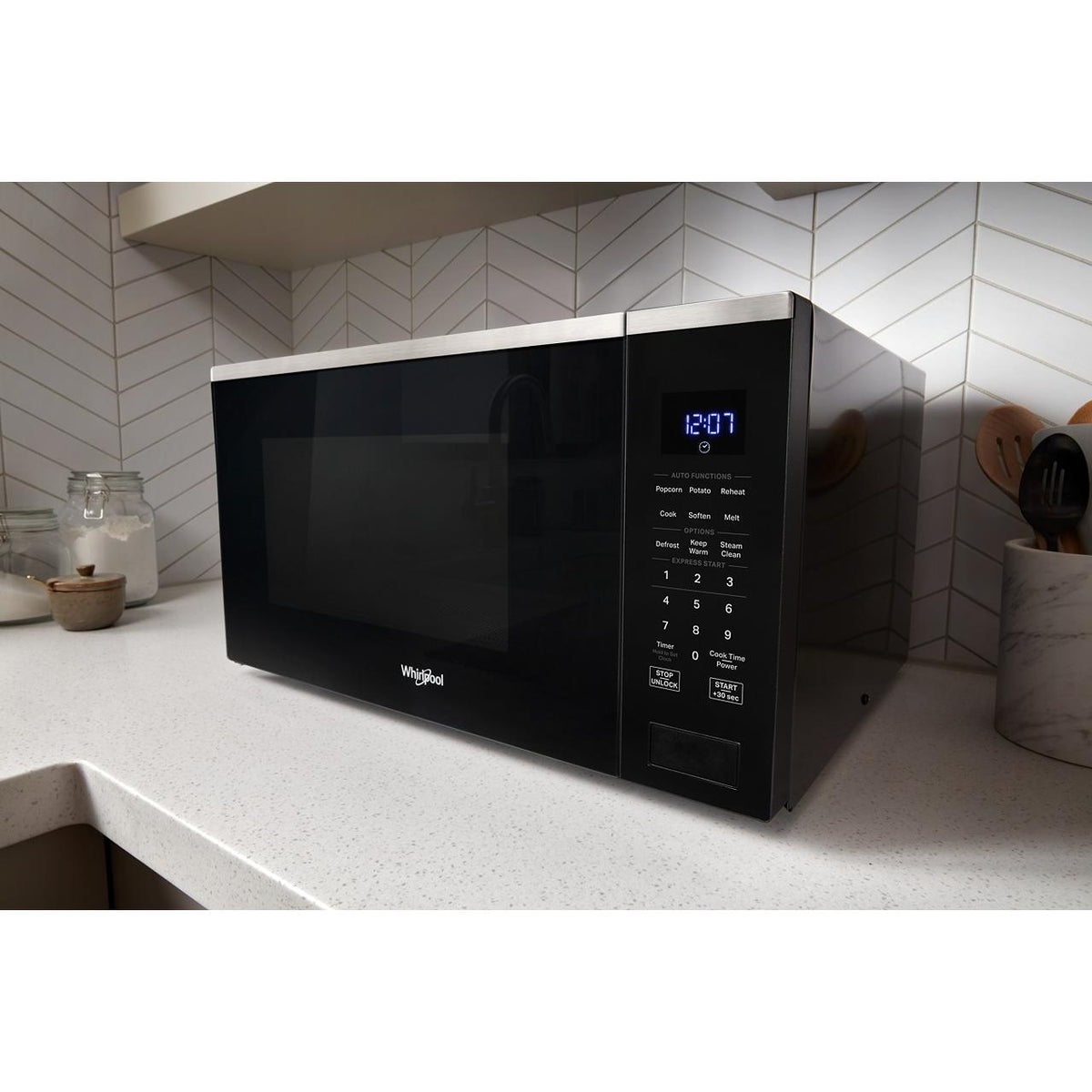  Whirlpool 22-inch, 1.6 cu. ft. Countertop Microwave Oven YWMCS7022SS IMAGE 10