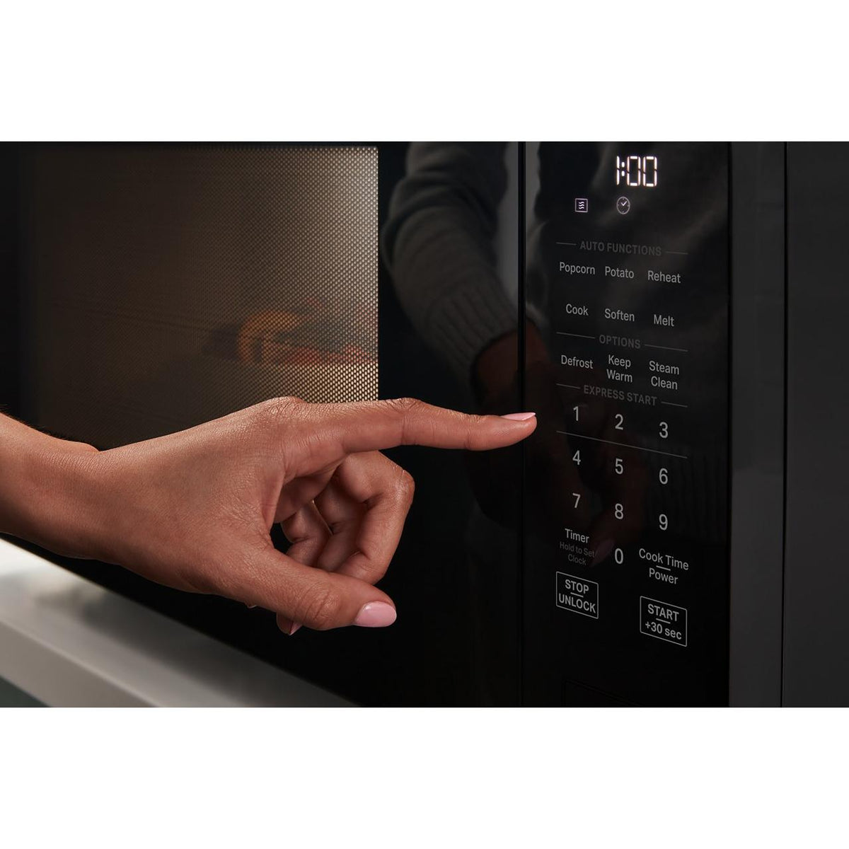  Whirlpool 22-inch, 1.6 cu. ft. Countertop Microwave Oven YWMCS7022SB IMAGE 6
