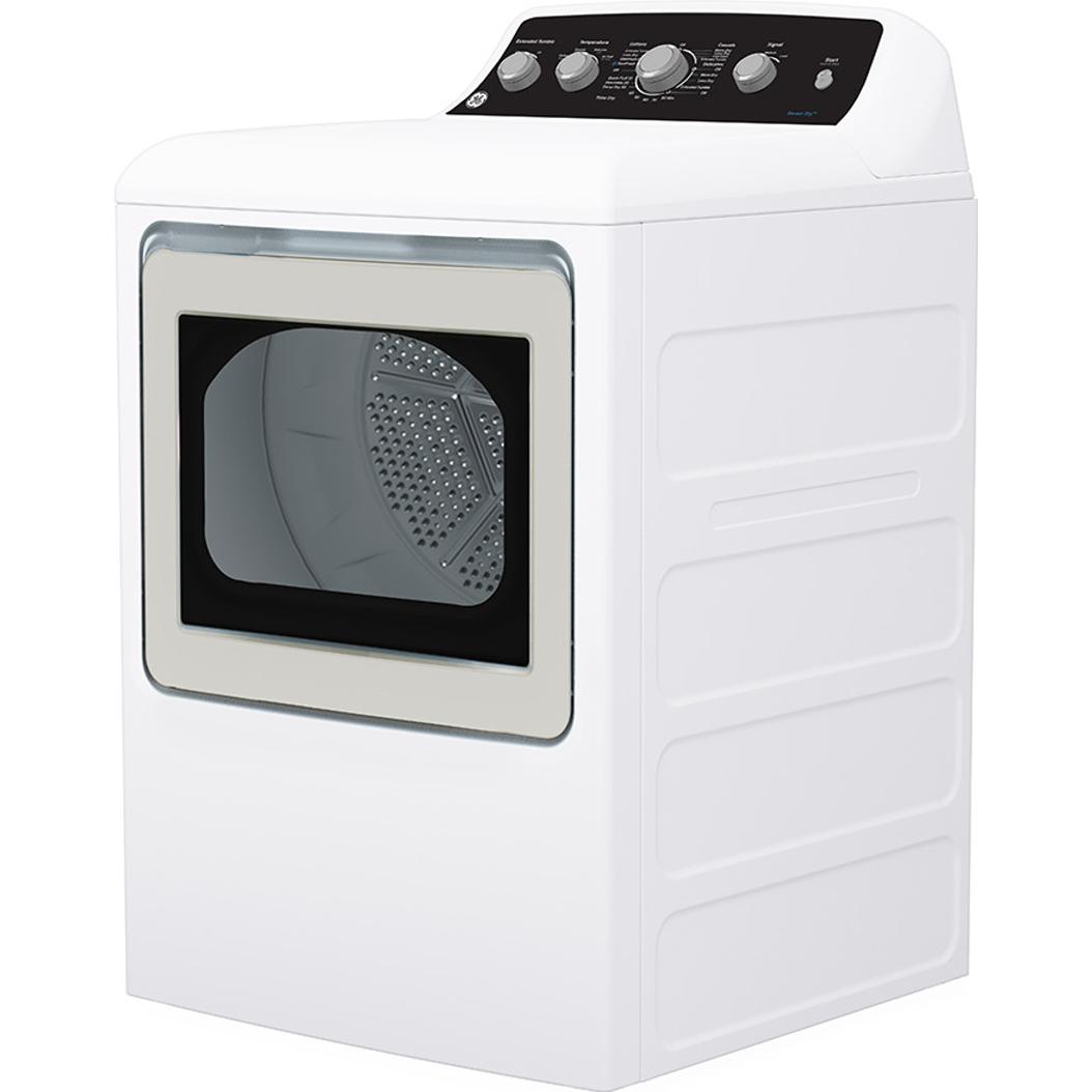  GE 7.2 cu. ft. Gas Dryer with SaniFresh Cycle GTD49GBMRWS IMAGE 2