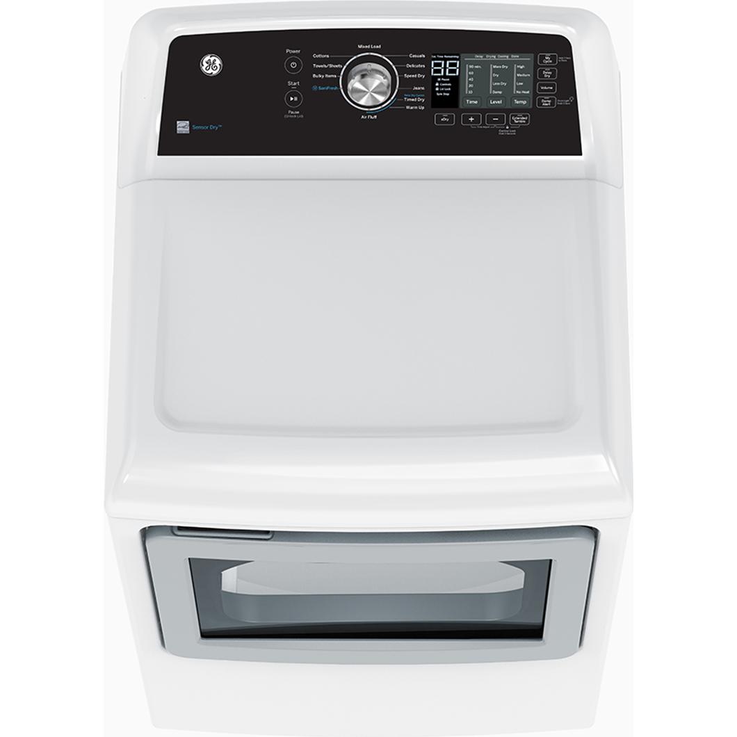  GE 7.4 cu. ft. Gas Dryer with SaniFresh Cycle GTD68GBMRWS IMAGE 5