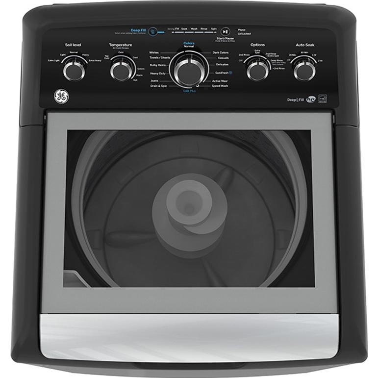  GE 4.9 cu. ft. Top Load Washer with Agitator GTW491BMRDG IMAGE 4