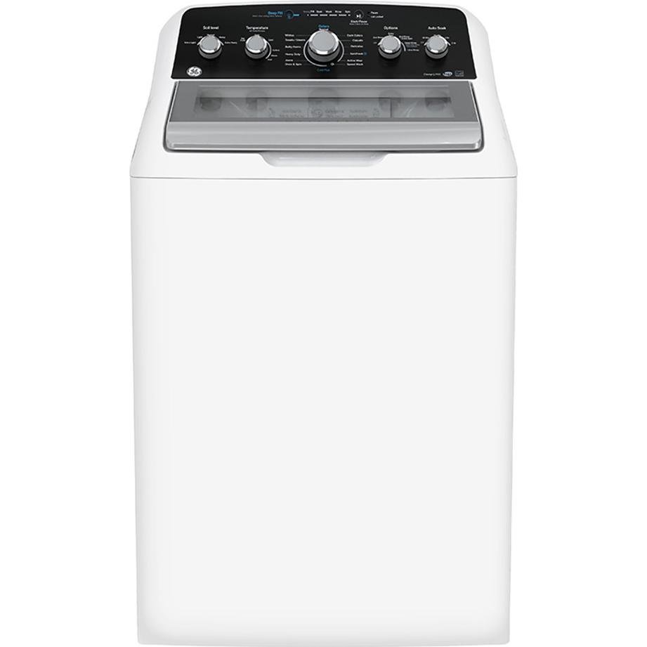  GE 4.9 Cu Ft. Top Load Washer with Agitator GTW491BMRWS IMAGE 1