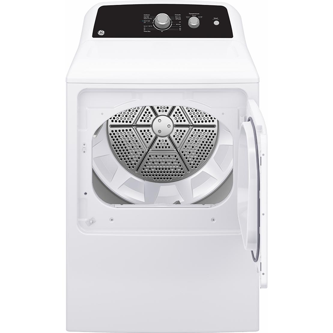  GE 6.2 cu.ft. Top Load Electric Dryer with SaniFresh Cycle GTX34EBMRWS IMAGE 4