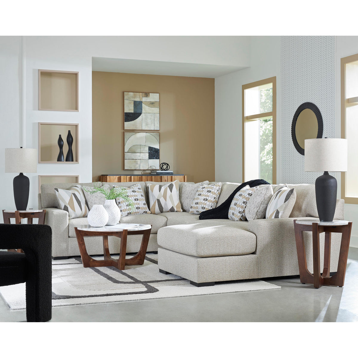  Benchcraft Laurelgrove 75105S2 4 pc Sectional with Chaise IMAGE 4
