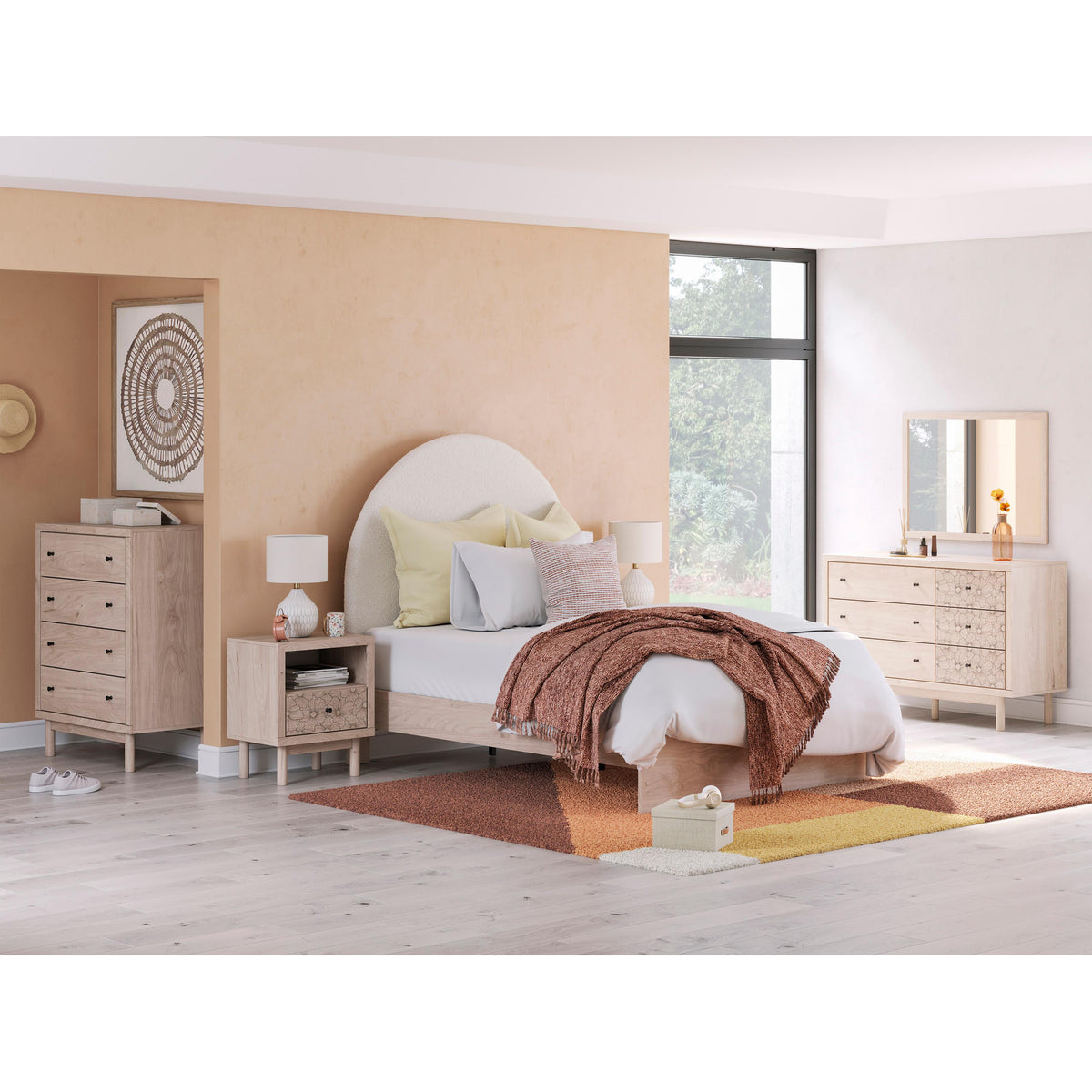  Signature Design by Ashley Arloster PCB1566B3 Full Upholstered Panel Bed IMAGE 8