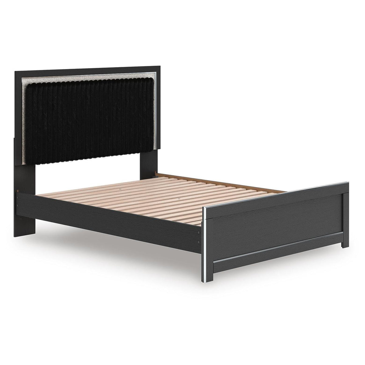  Signature Design by Ashley Zuraleus PCB3380B2 Queen Upholstered Platform Bed IMAGE 3