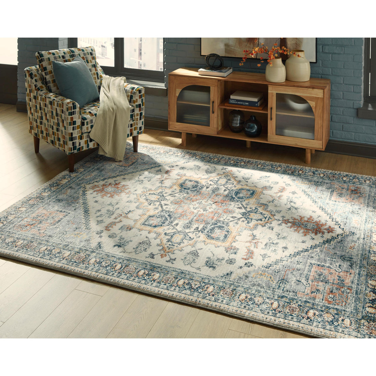  Signature Design by Ashley Wallney R407491 Memory Foam Large Rug IMAGE 2