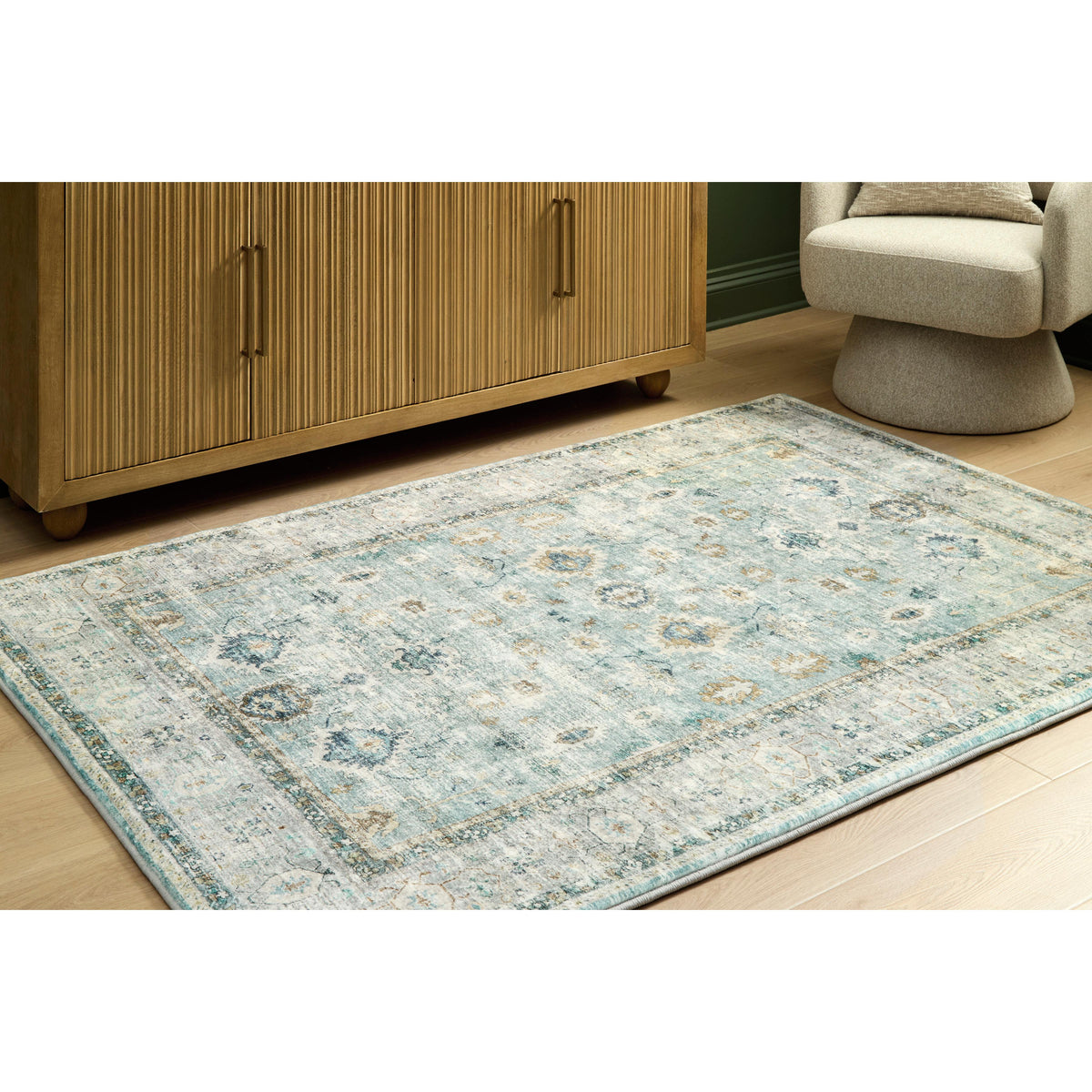  Signature Design by Ashley Ladstoney R407502 Memory Foam Medium Rug IMAGE 2