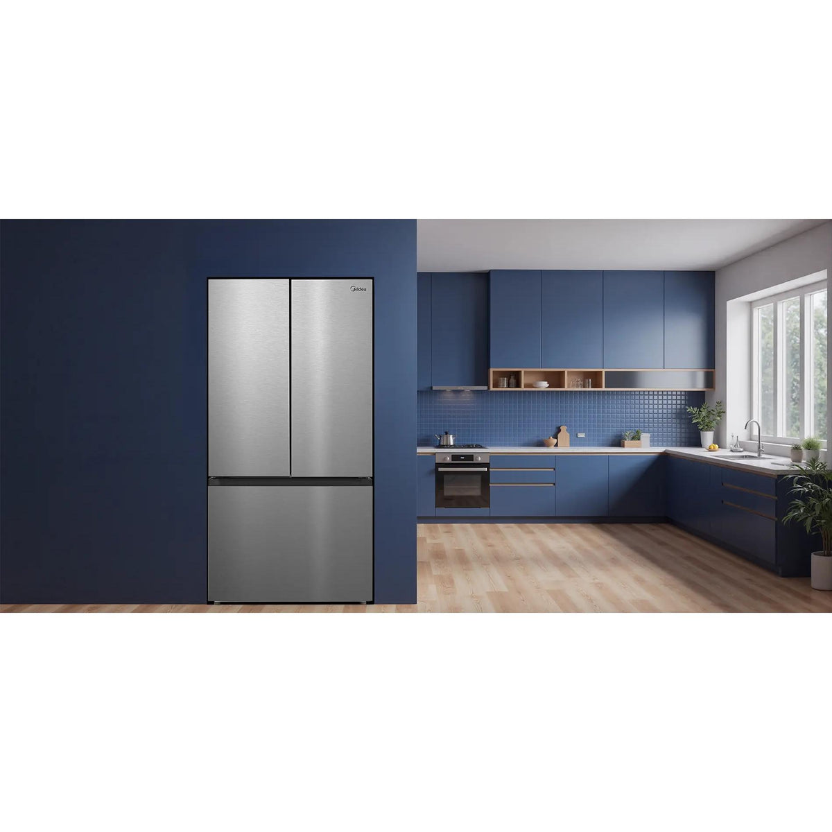  Midea 33-inch, 22.6 cu. ft. Counter-Depth French 3-Door Refrigerator with Wi-Fi MRF23I7AST IMAGE 16