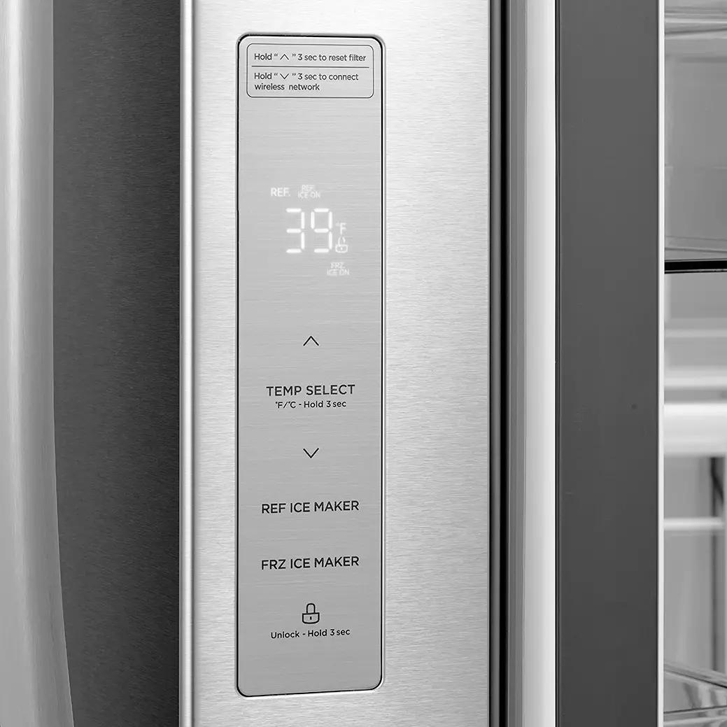  Midea 36-inch, 29 cu. ft. Freestanding French 3-Door Refrigerator with OneTouch AutoFill™ MRF29D9BST IMAGE 13