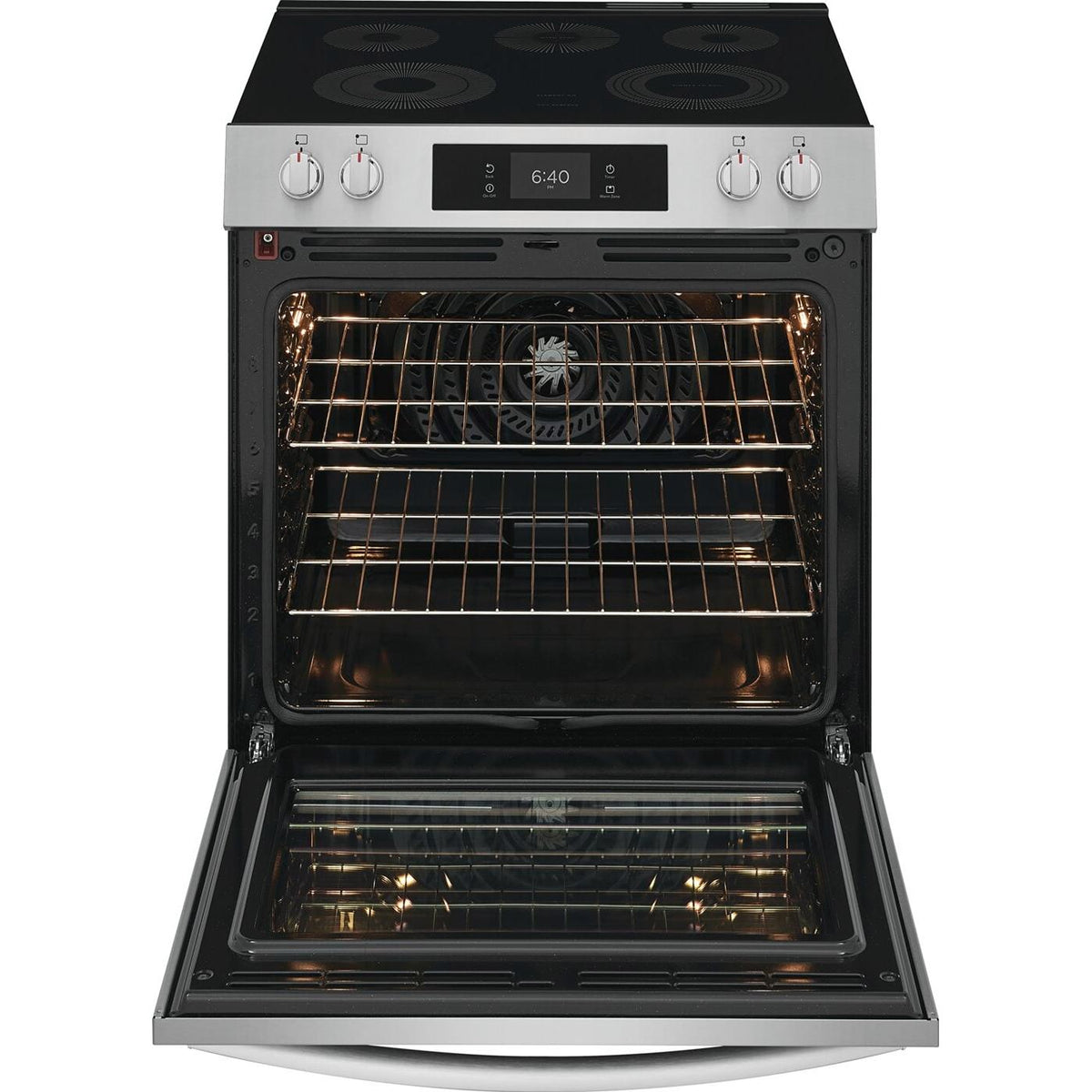 Frigidaire Gallery 30-inch Electric Range with Stone-Baked Pizza GCFE307CBF IMAGE 3