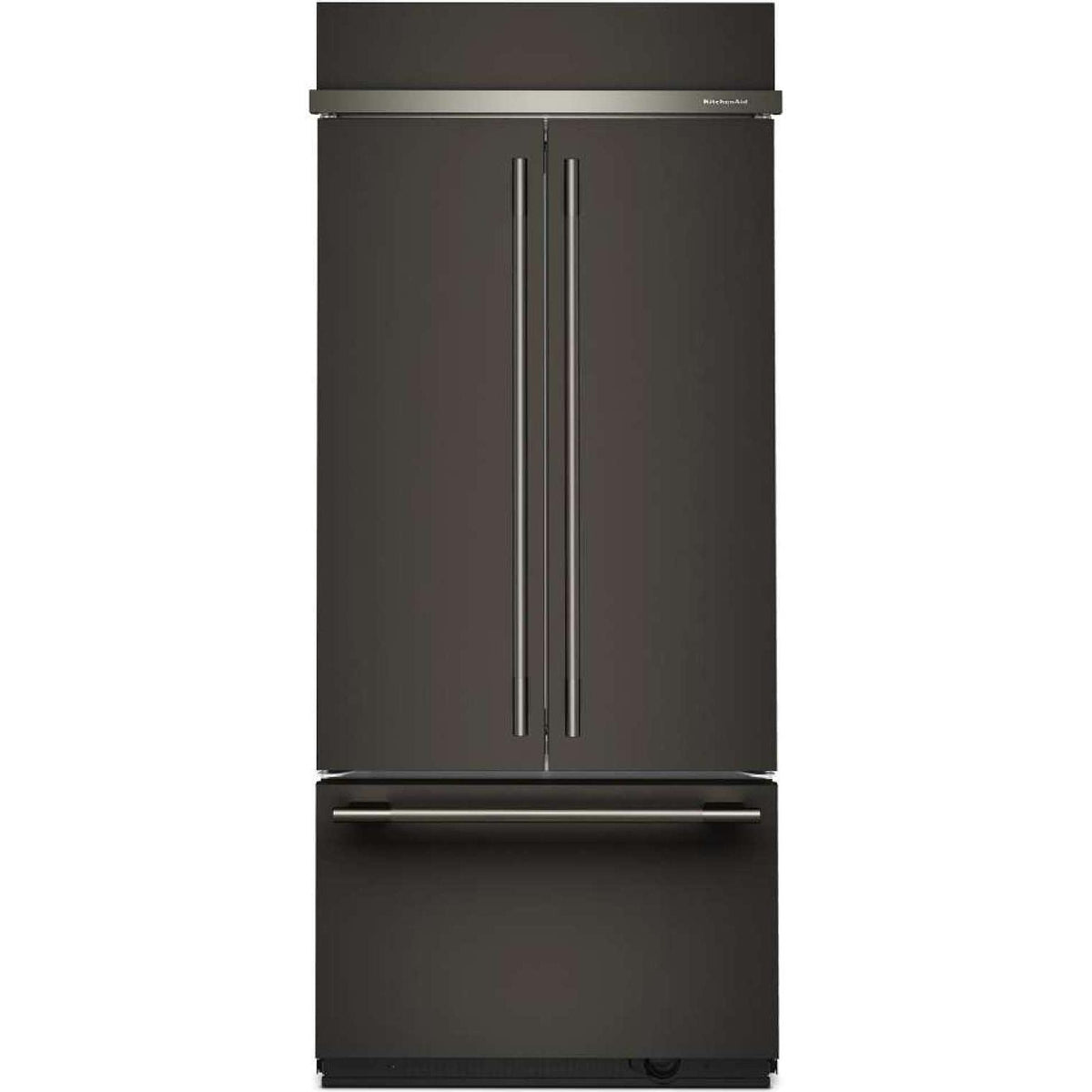  KitchenAid 36-inch, 20.8 cu. ft. Built-in French 3-Door Refrigerator KBFN536SBE IMAGE 16
