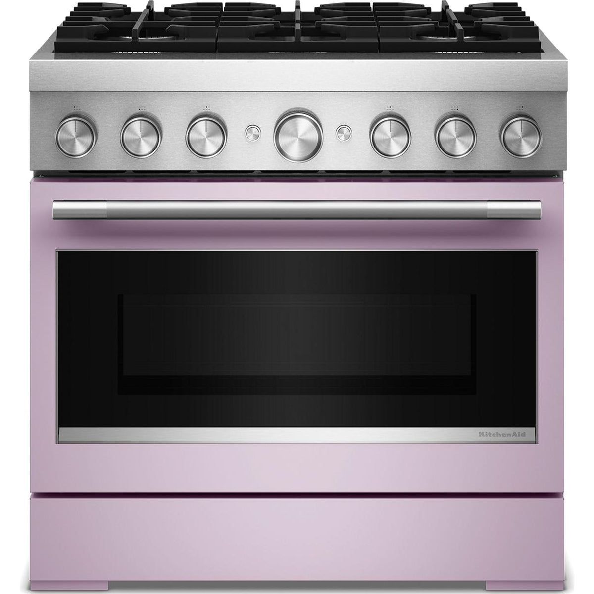  KitchenAid 36-inch Freestanding Commercial-Style Dual-Fuel Range KFDS936SWF IMAGE 1