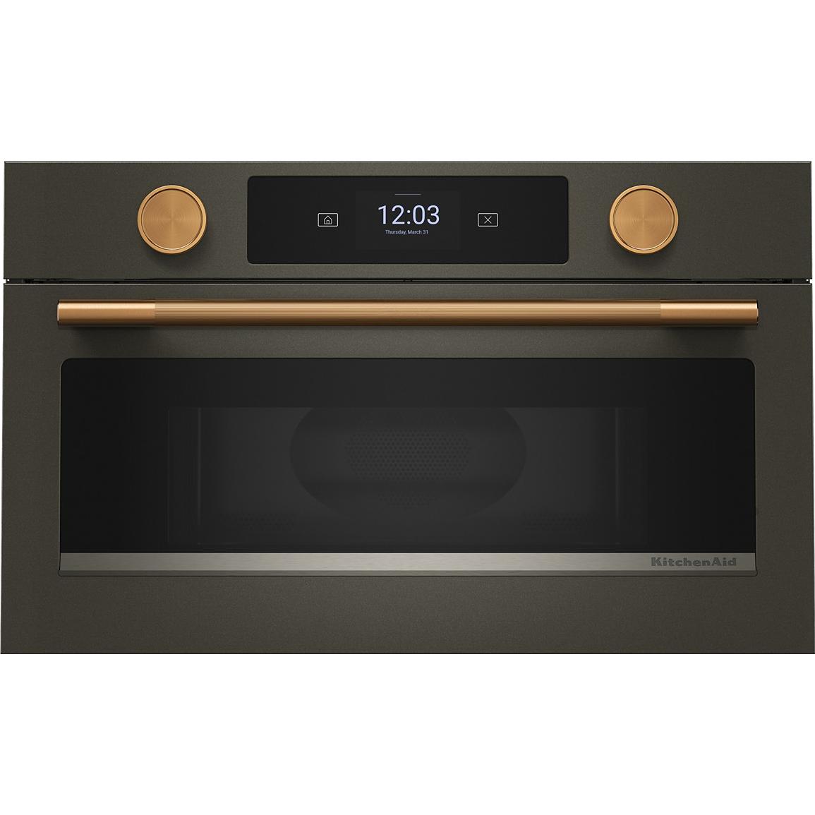  KitchenAid 30-inch Built-in Microwave Oven with Convection Technology KMBS730SBE IMAGE 4