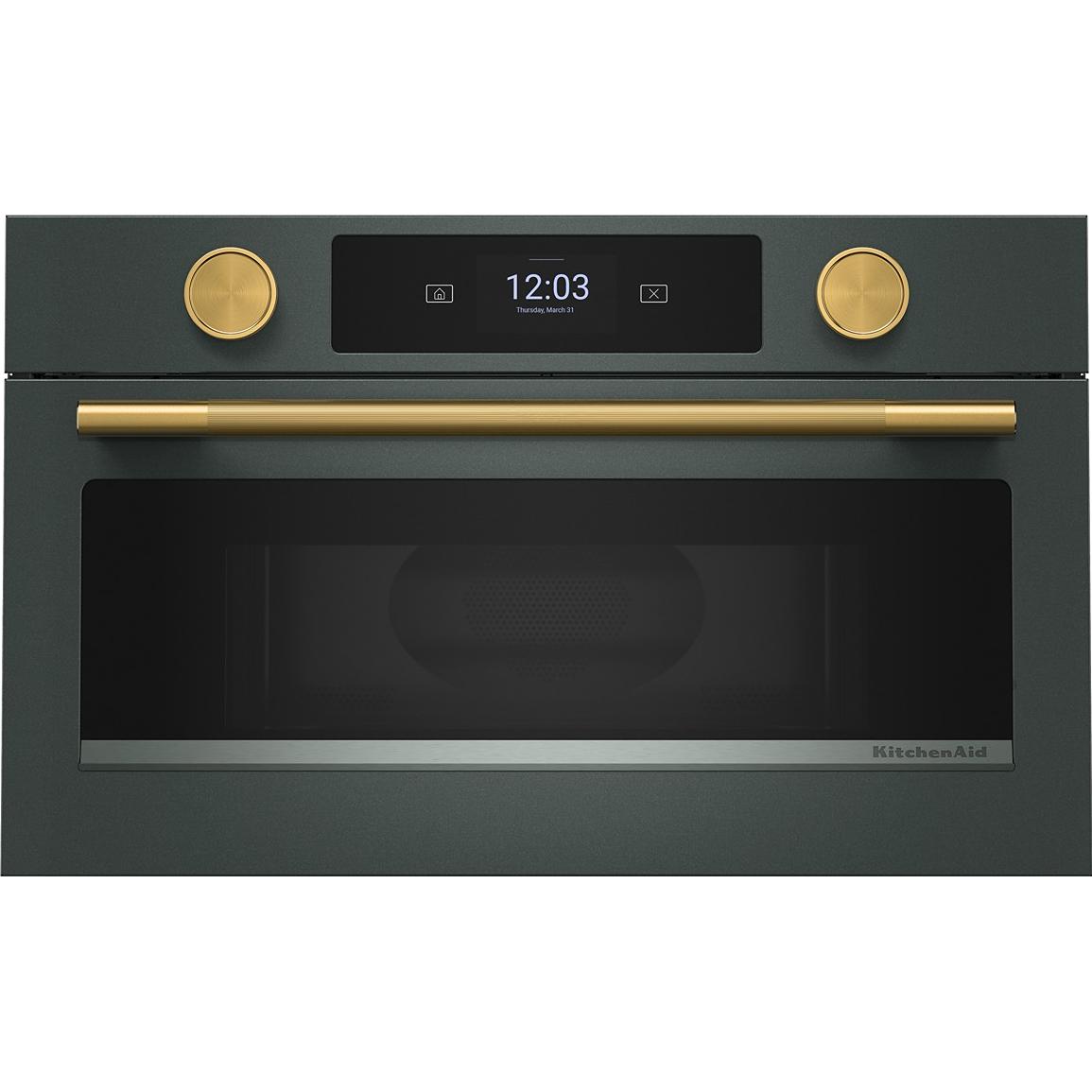  KitchenAid 30-inch Built-in Microwave Oven with Convection Technology KMBS730SJP IMAGE 7