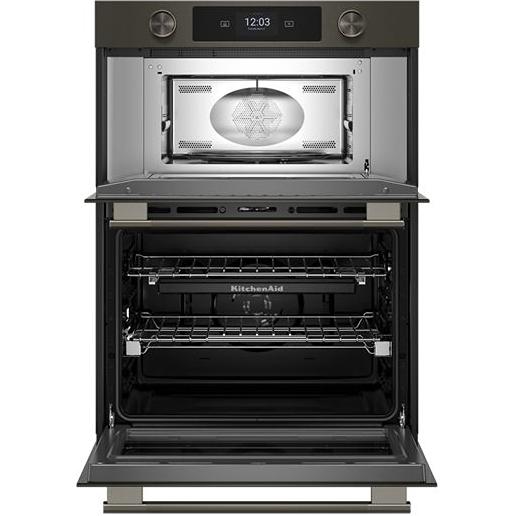  KitchenAid 30-inch, 6.4 cu. ft. Built-in Combination Wall Oven with Microwave Oven with Convection Technology KOEC730SBE IMAGE 11