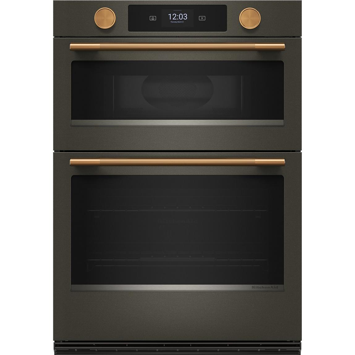  KitchenAid 30-inch Built-in Combination Wall Oven with Microwave Oven with Convection Technology KOEC730SBE IMAGE 4