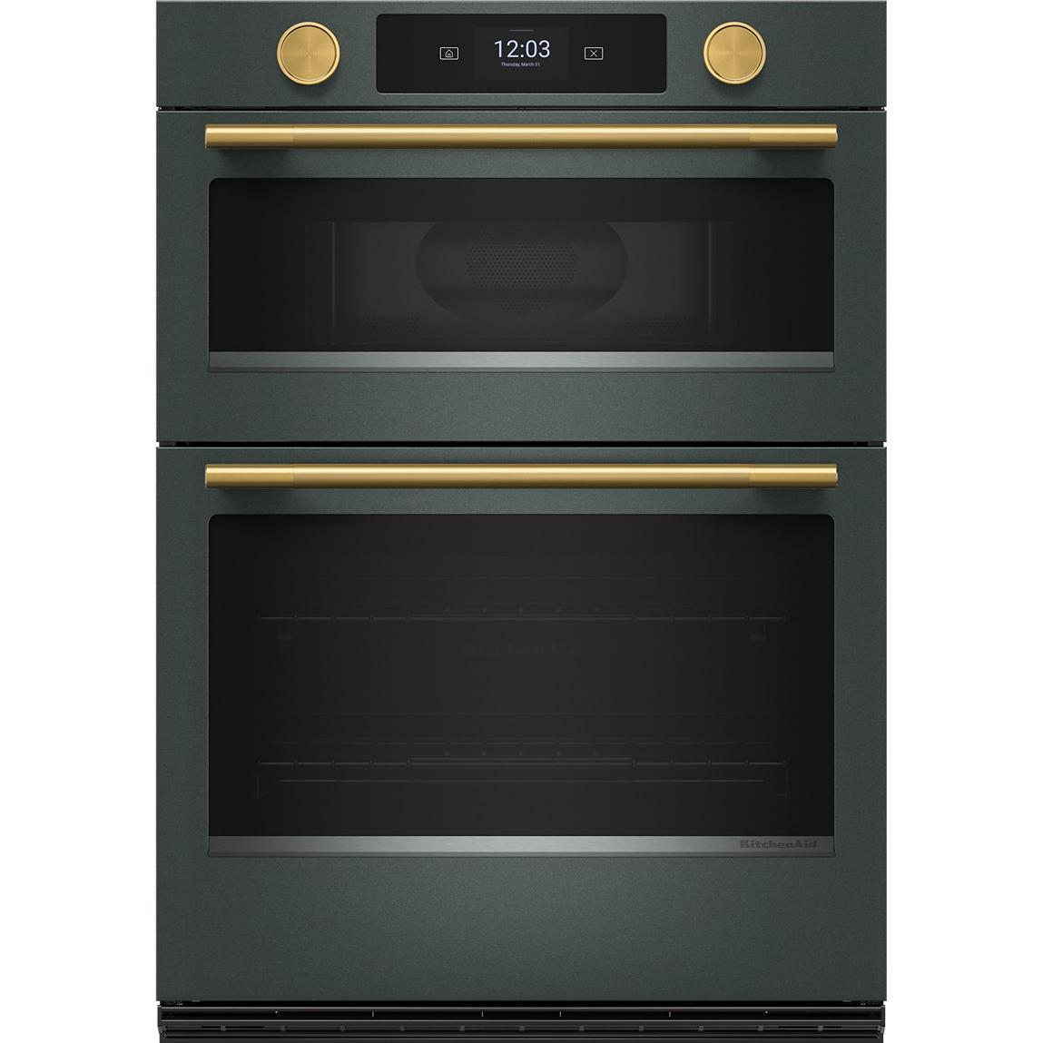  KitchenAid 30-inch Built-in Combination Wall Oven with Microwave Oven with Convection Technology KOEC730SJP IMAGE 3