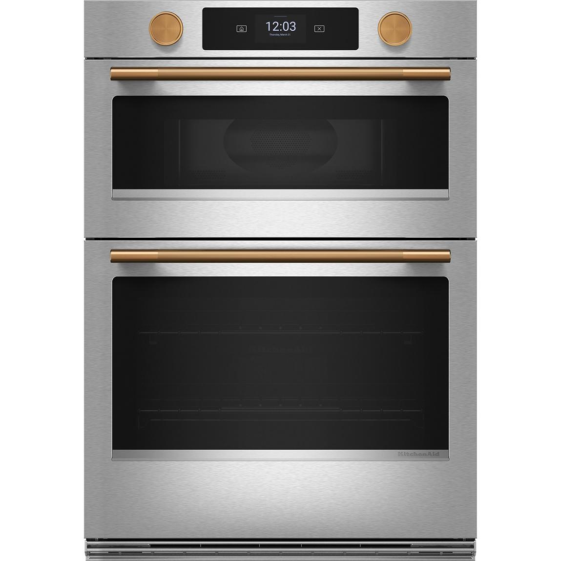  KitchenAid 30-inch Built-in Combination Wall Oven with Microwave Oven with Convection Technology KOEC730SPS IMAGE 4