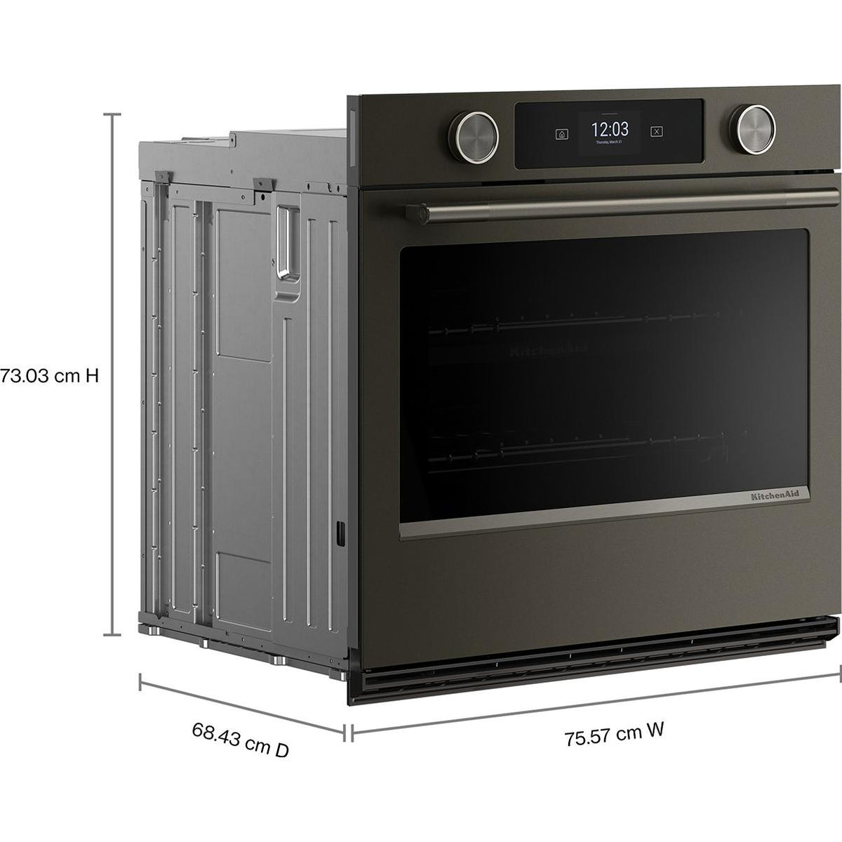  KitchenAid 30-inch Built-in Single Wall Oven with Convection Technology KOES730SBE IMAGE 14