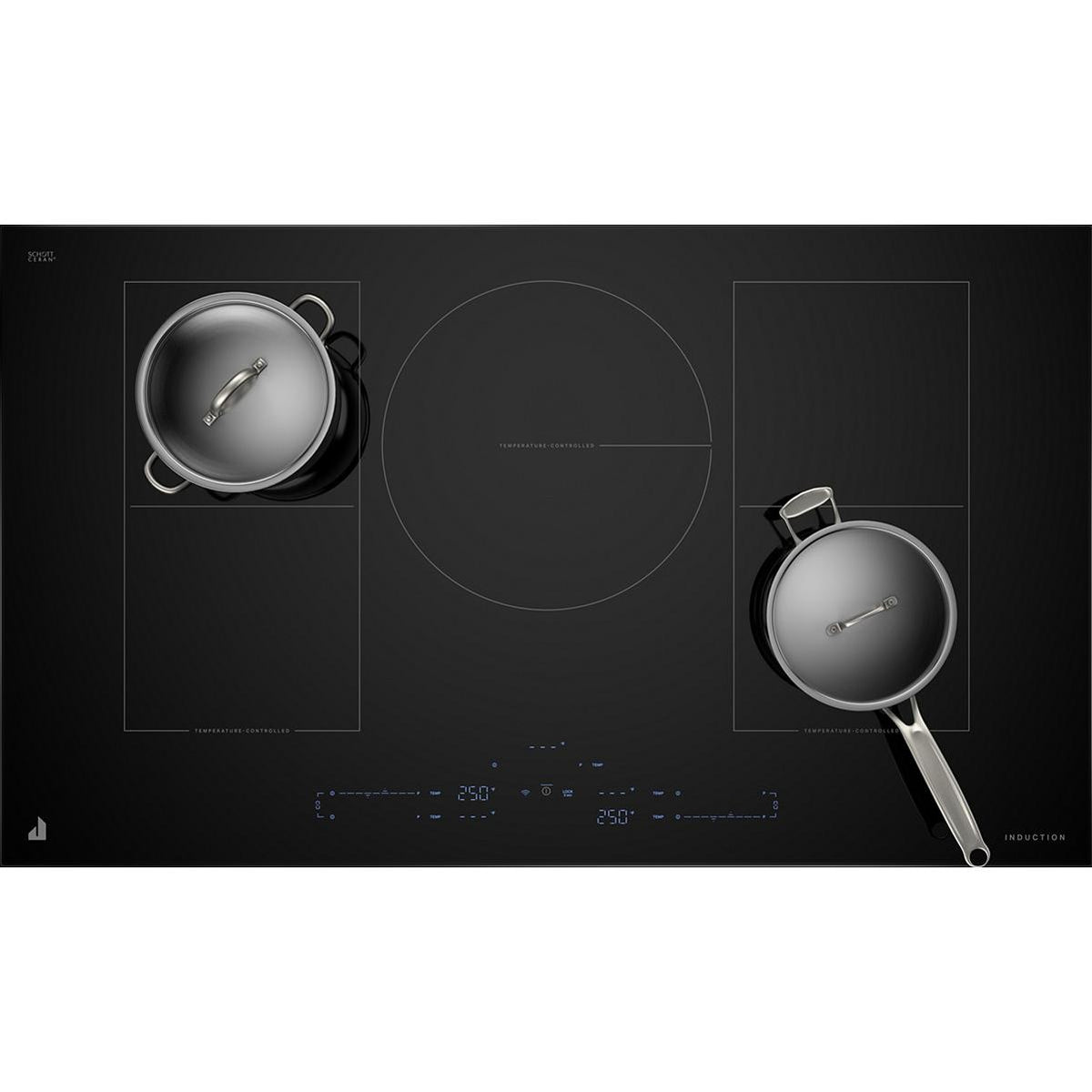  JennAir 36-inch Built-in Induction Cooktop JICT736SB IMAGE 2