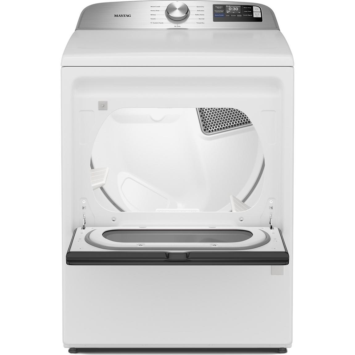  Maytag 7.4 cu. ft. Electric Dryer with Extra Power and Advanced Moisture Sensing YMED6205RW IMAGE 2