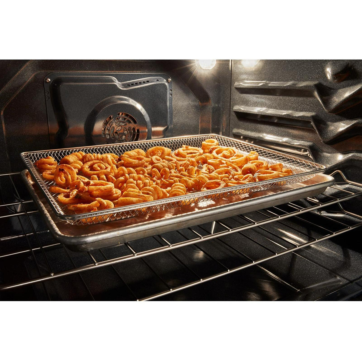 Whirlpool 30-inch Freestanding Electric Range with Air Cooking Technology YWFES7030SZ IMAGE 14